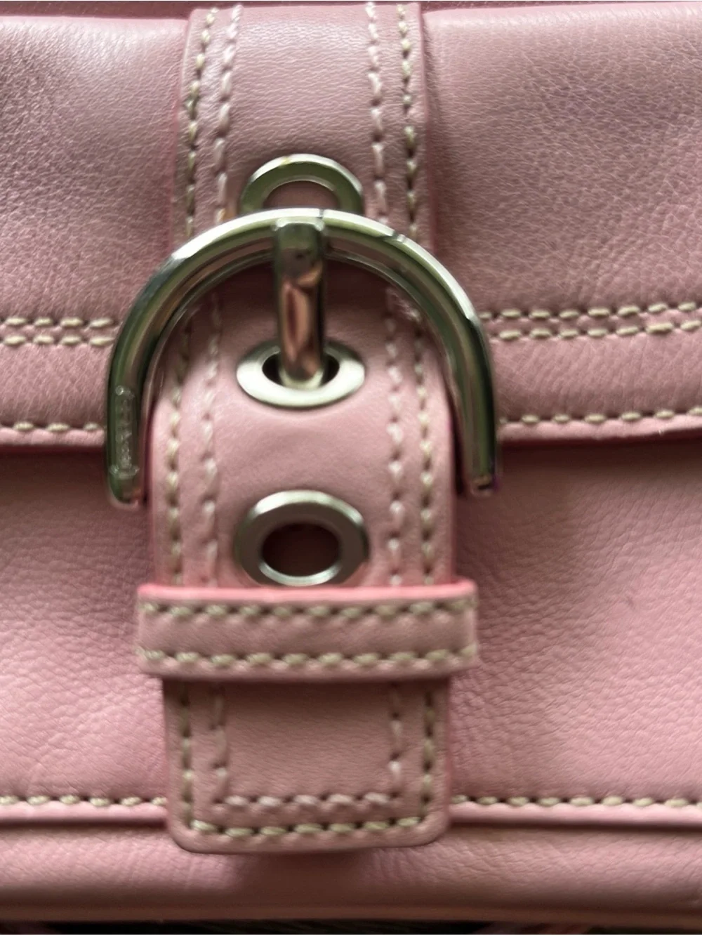 Coach wristlet soft